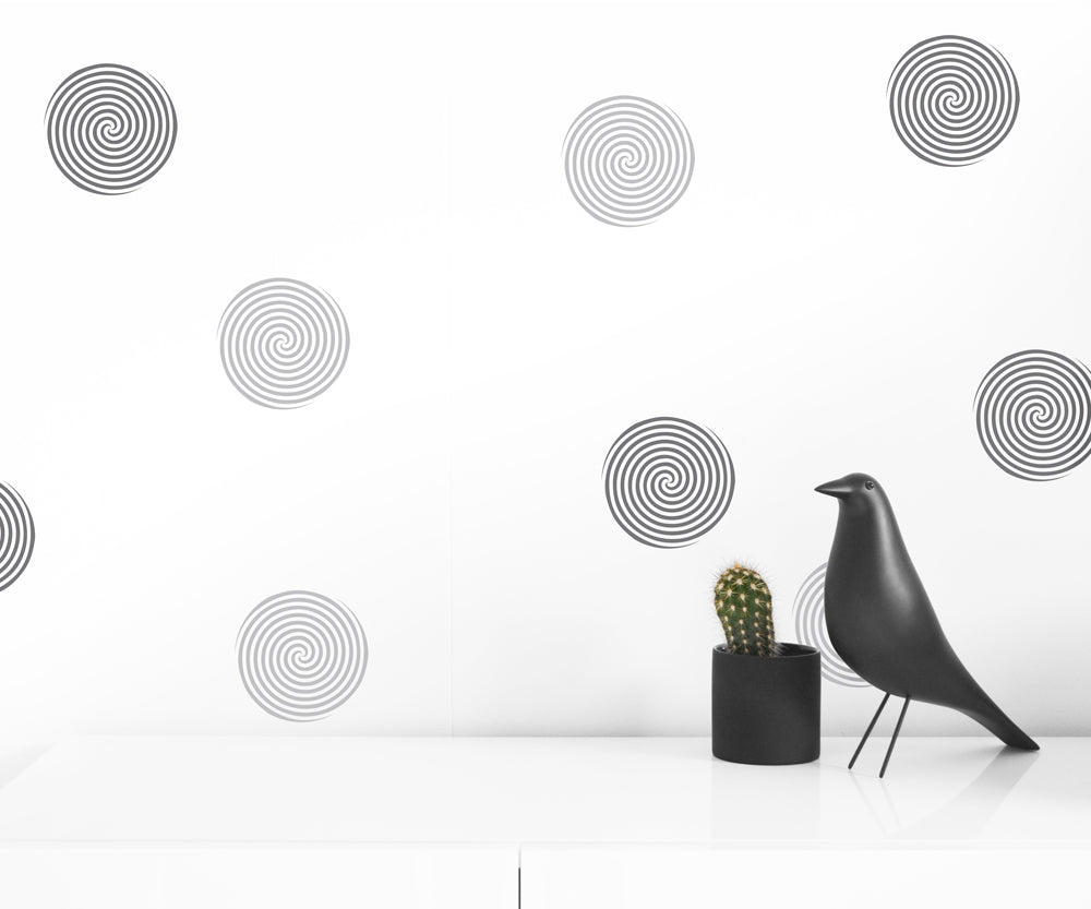 SWIRLS WALL DECALS - Olli+Lime